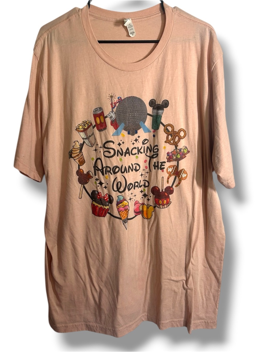 Disney Epcot Snacking Around the World Tee – Size 3X